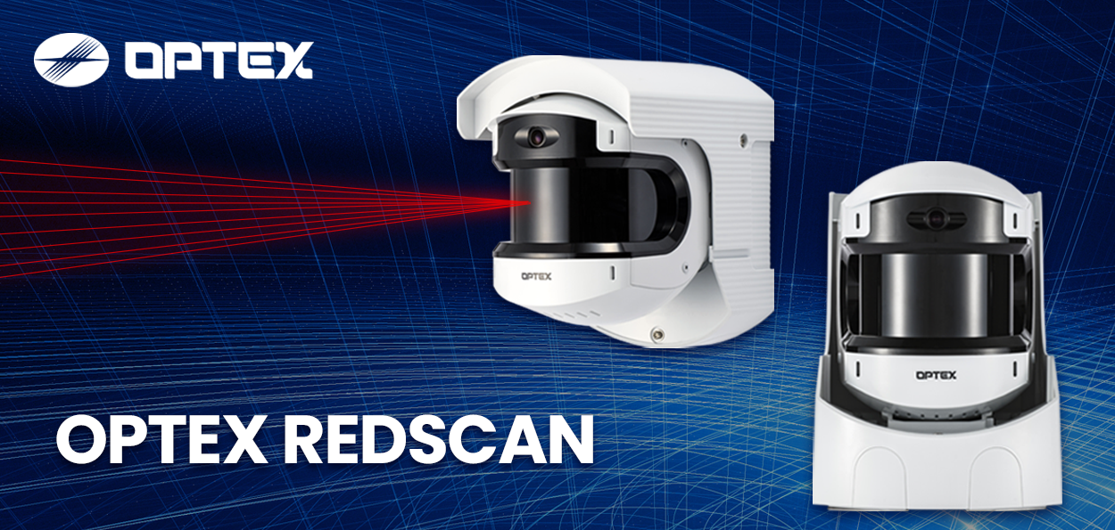 Maximum Protection, Minimal False Alarms — Optex REDSCAN Laser Sensors