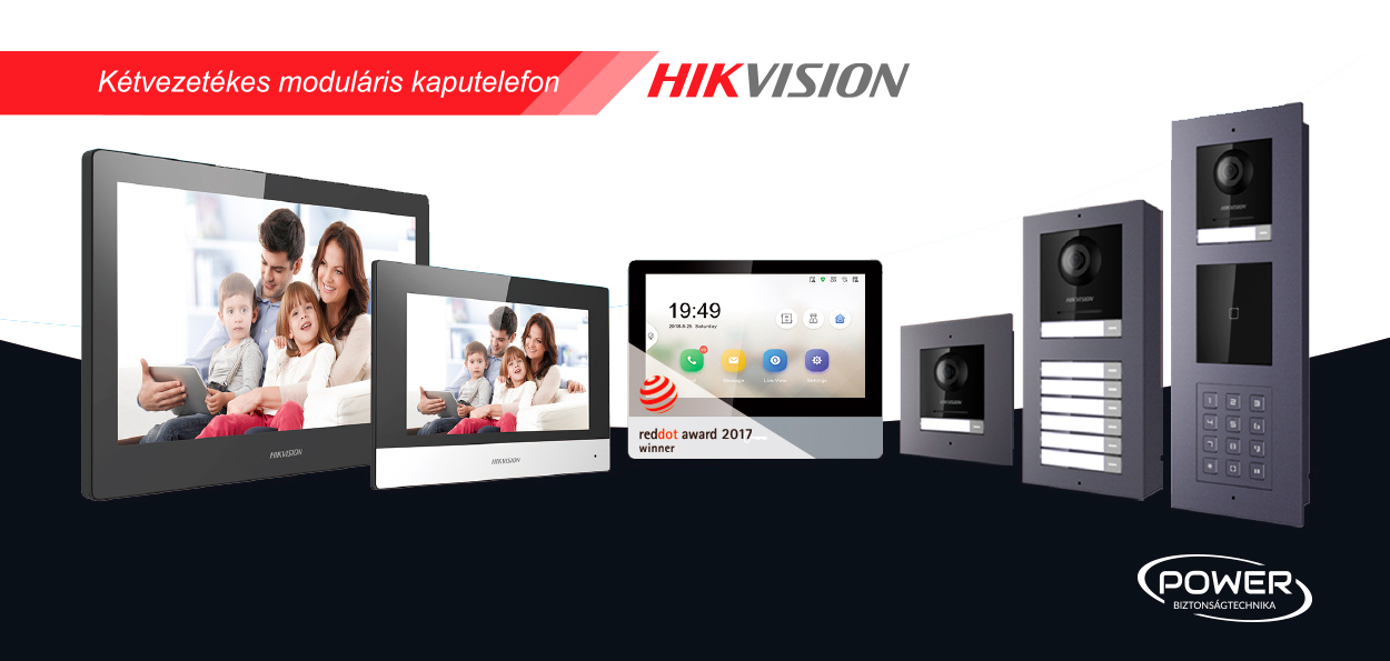 Hikvision moduláris kaputelefon